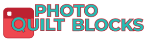 Photo quilt blocks logo