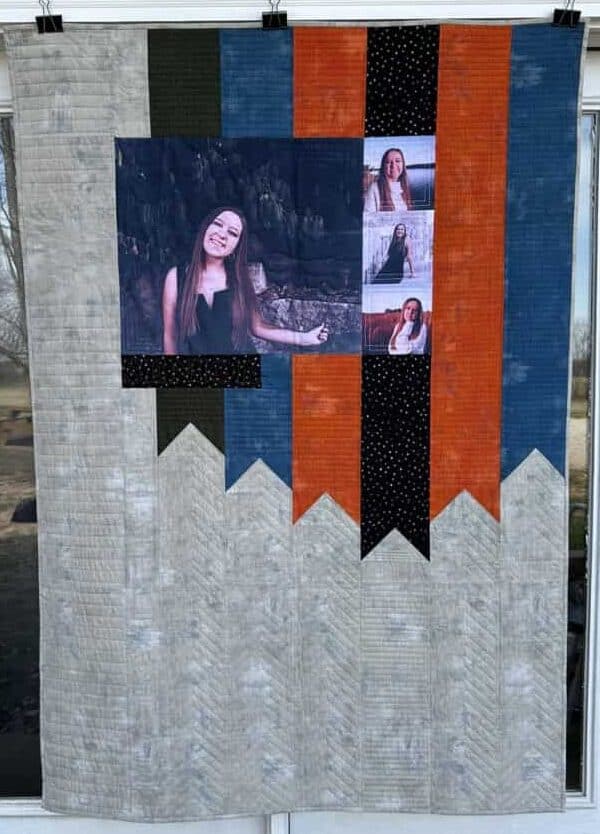 Ribbon Waterfall Quilt Pattern by Lori McCroskey