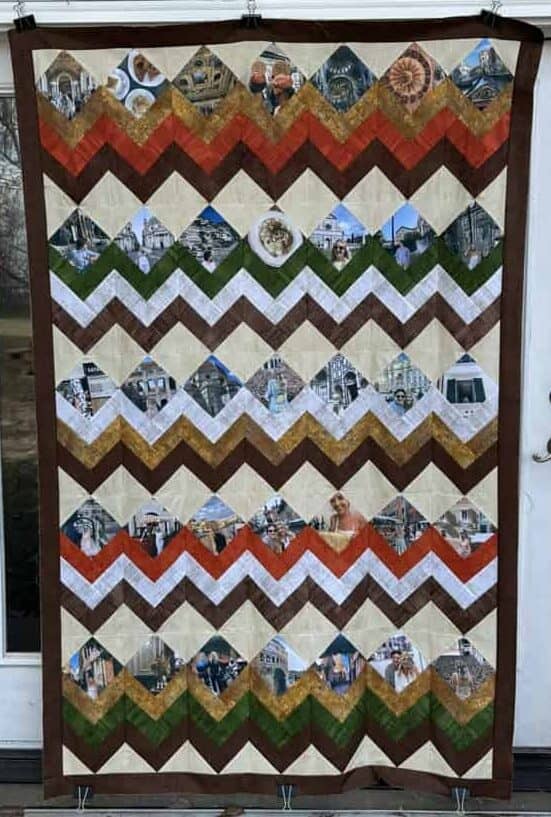 Chevron Journey Quilt Pattern by Lori McCroskey